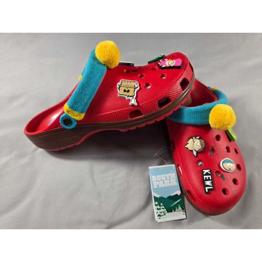 Crocs South Park Cartman Classic Clog Mens Size 13 Red Limited Edition NEW